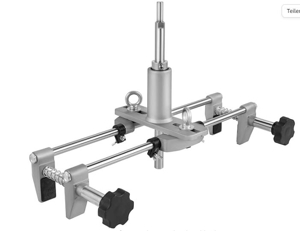 Türschlossschablone Mortiser Kit 6 teilig 140mm mit 3 Schneidwerkzeugen Schiebetür