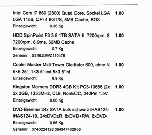 Computer Leistungsfähiger Intel i7 Tower Cooler Master Bild 3