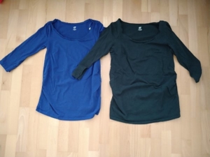 2 Umstandsshirts 3/4 Gr. S H&M