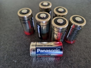 Batterien CR123 Lithium 123 Bild 1
