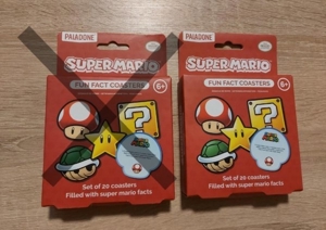 Super Mario Untersetzer
