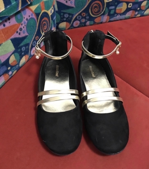 Mädchen Ballerina Schuhe Gr. 35 und Gr. 37, wie Neu Bild 2