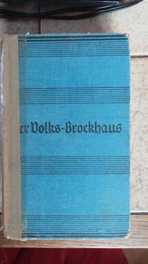Der Volks-Brockhaus; Deutsches Sach- und Sprachwörterbuch für Schule und Haus; Bild 1