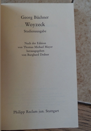 Woyzeck - Studienausgabe Bild 5