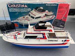 Boot CHRISTINA aus den 80er Jahren