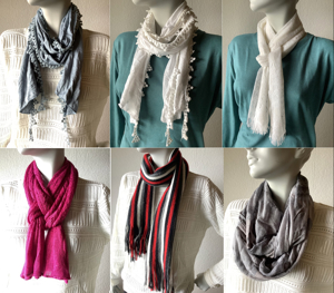 Jeder Schal, jedes Tuch 5 Eur - Halstuch Kopftuch Tücher Schlauchschal Accessoires Bild 3
