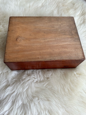 Alte Holzbox von Dr. Oetker Bild 6