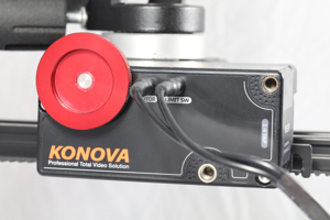 KONOVA Slider für Filmer mit Motor und Manfrotto 3-Wege-Kopf Bild 7