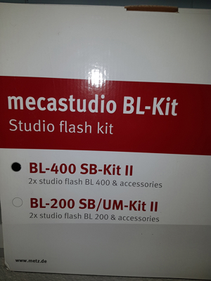 Metz Mecastudio BL-400 SB-Kit II + Fotohintergrund Bild 2