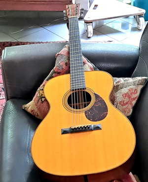 Westerngitarre Martin Gitarre OM-21 mit Originalkoffer Bild 5