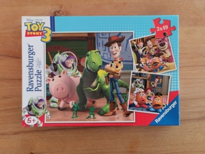Ravensburger Disney Pixar Toy Story 3 3x49 Puzzle Bild 1