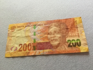 200 Rand Banknote aus Südafrika zu verkaufen Bild 1