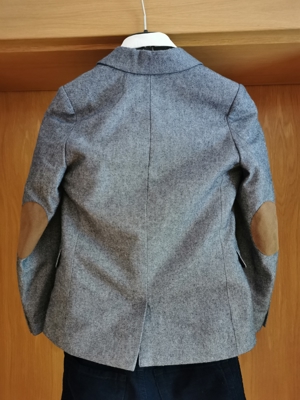 Knaben - Anzug mit Sakko und Hose und Hemd Größe 128 Bild 5