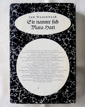 Sie nannte sich Mata Hari, v. Sam Waagenaar; antiquarisches Buch, Bild 2