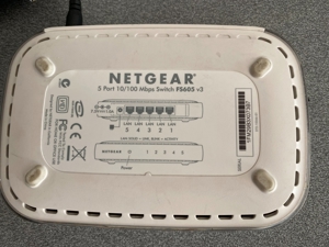 Netgear FS605 v3 LAN 5 Port 10/100 Bild 2