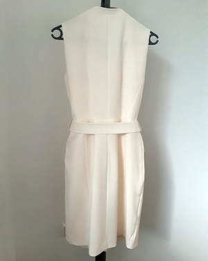 Damenkleid, Blazer-Kleid rohweiß, Gr. 38, Sommerkleid, Kleid, Bild 2