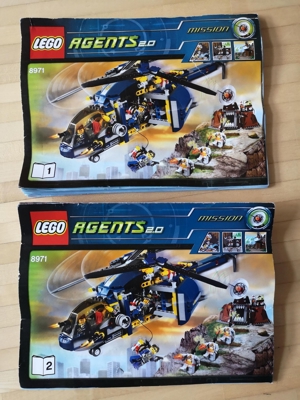 Hubschrauber Lego Agents 8971 Bild 2