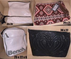 Damen Handtaschen, Shopper, Umhängetaschen, Rucksack , Kulturbeutel - 3 bis 9 EUR Bild 3