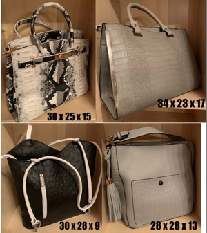 Damen Handtaschen, Shopper, Umhängetaschen, Rucksack , Kulturbeutel - 3 bis 9 EUR Bild 2