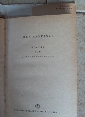 Der Kardinal; Eine Novelle; Bild 4