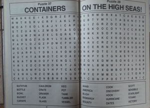 Large Print Word search; Easy-to-read Type; Bild 2