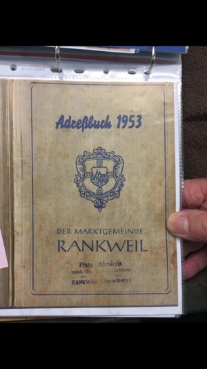 Suche Adressbücher Rankweil 1967 und 1953 Bild 2