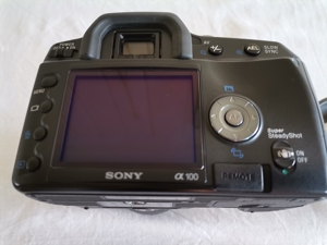 Sony Alpha100 DSLR-100 Body+SAM1855 Spiegelreflexkamera Bild 2