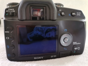 Sony Alpha100 DSLR-100 Body+SAM1855 Spiegelreflexkamera Bild 7