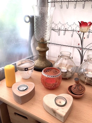 Übertöpfe Vasen Teichenten Plastik Vorratsgläser Teelichthalter Kerzenständer Bild 7