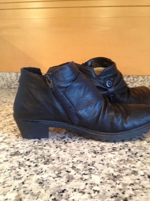 Rieker Schuhe 39 schwarz Bild 4