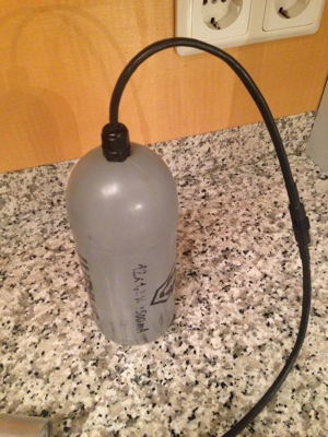 Flaschen Akku BigBen 20.0 Ah mit Lupine Lampe Bild 3