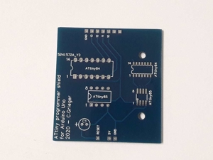 Programmer-Shield Platine für Arduino Uno und Attiny Bild 4