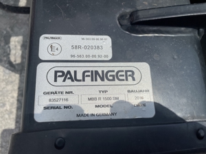 Ladebordwand Palfinger 1500 kg Bj.2016 Bild 4
