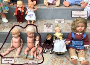 herrliche Puppen, sehr alte antike Puppen, Porzellanpuppen, Spielpuppen Bild 9