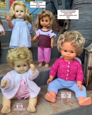 herrliche Puppen, sehr alte antike Puppen, Porzellanpuppen, Spielpuppen Bild 8