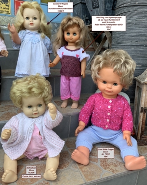 herrliche Puppen, sehr alte antike Puppen, Porzellanpuppen, Spielpuppen Bild 10