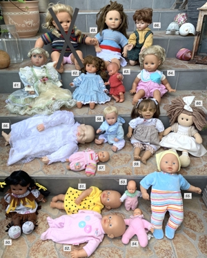 herrliche Puppen, sehr alte antike Puppen, Porzellanpuppen, Spielpuppen Bild 4