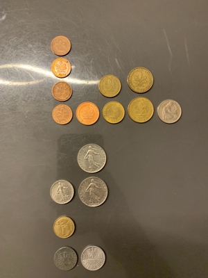 Alte Geldmünzen Münzen Münze, Deutsche Mark, Österreichische Schilling etc Bild 2