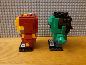 Lego Brick HeadZ Hulk 41592 Iron man 41590 Bild 5