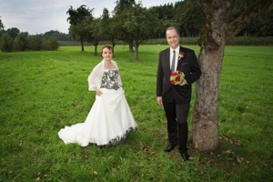 Wunderschönes, außergewöhnliches Hochzeitskleid, Neupreis 1000 Euro  Bild 2
