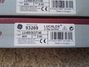 LUCALOX 6x & Philips 1x, je 400 Watt, Natrium Gas Druck Lampe Bild 3