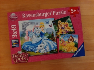 Ravensburger Puzzle Prinzessinnen 3 Stück Bild 1