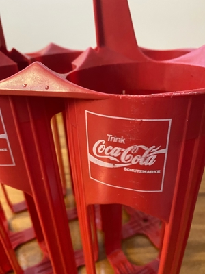 Coca-Cola Flaschenträger aus den 80ern Bild 6