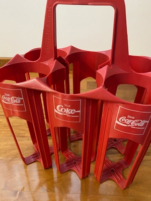 Coca-Cola Flaschenträger aus den 80ern Bild 7