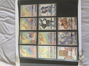Pokemon Karten Sammlung (Pikachu, Glurak, 1 edition, Rainbow, Shiny, Gx, V Bild 7