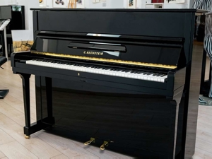 Klangvolles C. Bechstein Klavier in schwarz poliert. Kostenlose Zustellung nach Vorarlberg (*) Bild 5