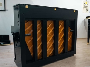 Klangvolles C. Bechstein Klavier in schwarz poliert. Kostenlose Zustellung nach Vorarlberg (*) Bild 3