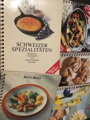 5x Betty Bossi Kochbücher Rezeptbücher . GU Backvergnügen, GU Kochvergnügen Bild 2