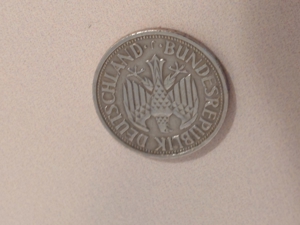 50 Pfennig Münzen - 1949-1990 - 1 Mark 1960 - Bank Deutscher Länder und Bundesrepublik Deutschland Bild 6