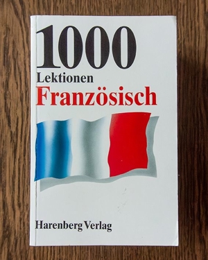 Buch 1000 Lektionen Französisch Deutsch, zweiprachig